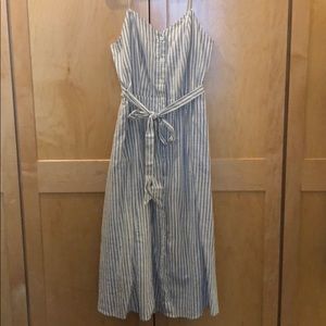 Who What Wear from Target blue and white striped midi dress